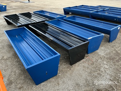 Quantity of (7) 2025 Kit Containers CF-90-V2025 Livestock Feeder (Unused)