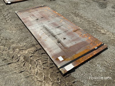 Quantity of (2) 2025 Kit Containers 115 ft x 48 ft 3/4 In. Steel Plates