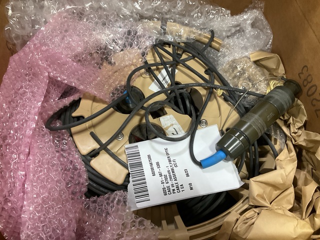 (8) General Dynamics 09-2900420-1 Fiber Optic Cable Assemblies