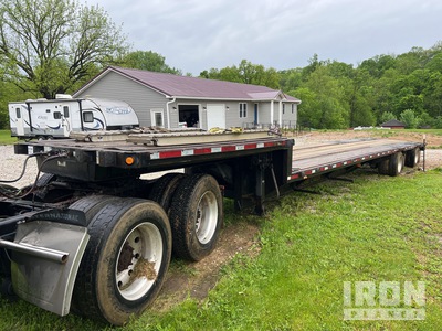 2005 Fontaine EDFT-6-8048WSAWK 48 ft T/A Spread Axle Single Drop ステップデッキトレーラー