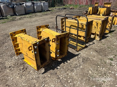 Quantity of (6) Paver Frame Extension - Fits Gomaco 2800