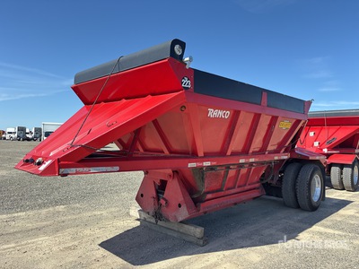 2021 Ranco M11 20 ft S/A Turntable Lead Belly Dump Trailer