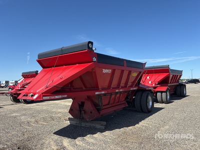 2021 Ranco M11 20 ft S/A Turntable Lead Belly Dump Trailer