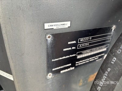 2021 Komatsu WA320-8 Wheel Loader