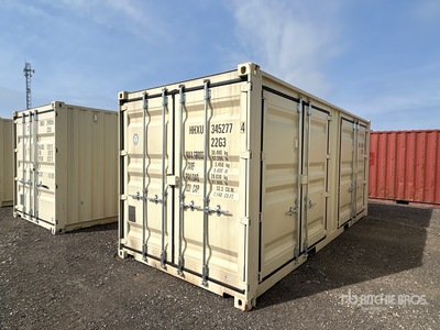 2025 20 ft Standard Multi-Door Contenedor de almacenamiento