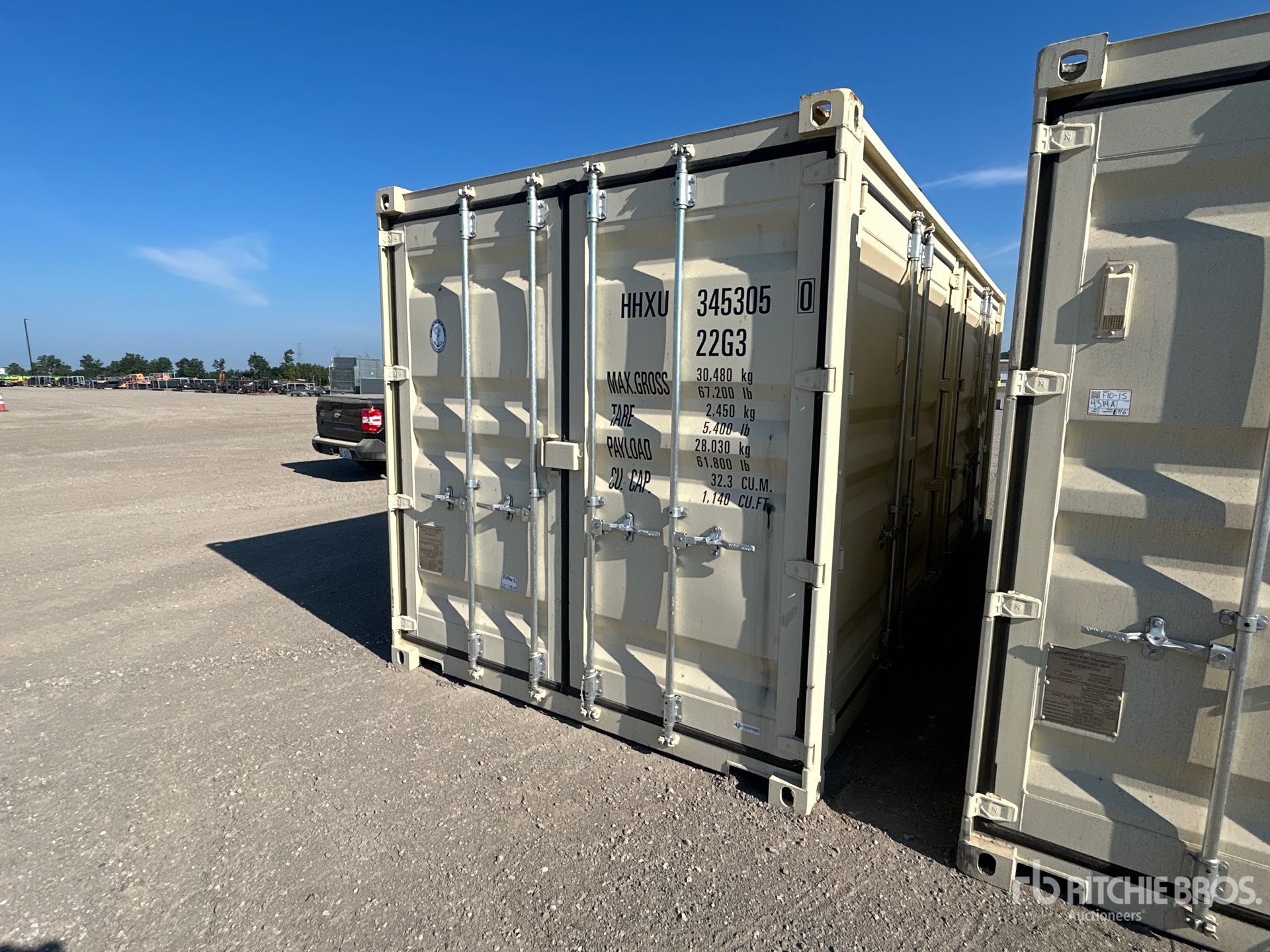2025 20 ft Standard Multi-Door Storage Container