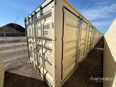 2025 20 ft Standard Multi-Door Open-Sided Opslag container