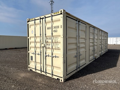 2025 40 ft High Cube Multi-Door Contenedor de almacenamiento