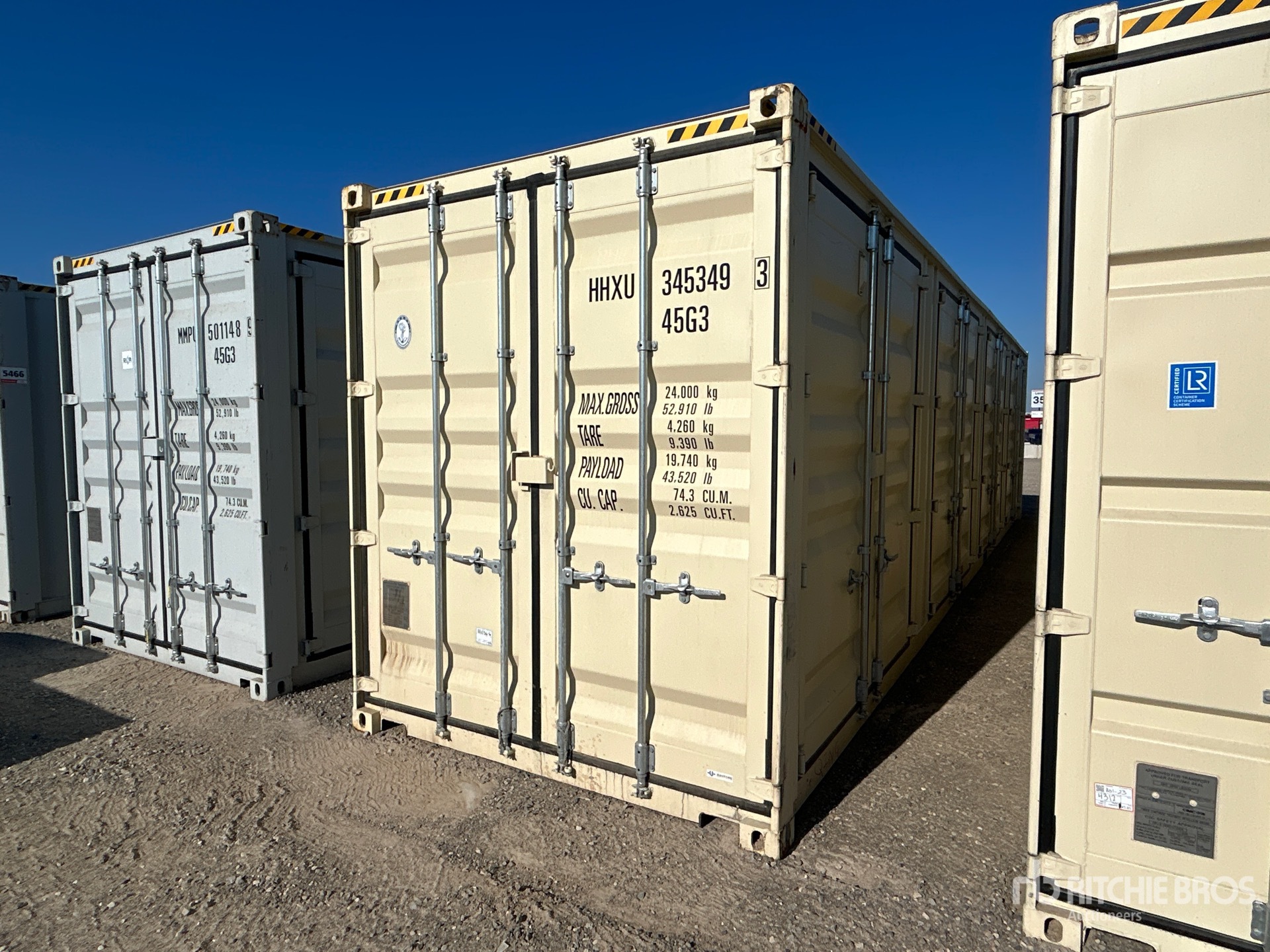 2025 40 ft High Cube Multi-Door Storage Container