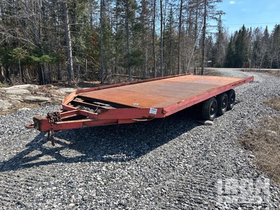 20 ft Tri/A Przyczepa płaska