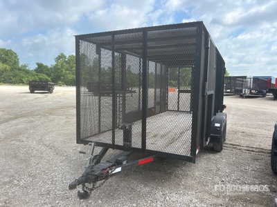 2011 102 Ironworks 16 ft T/A Utility Trailer