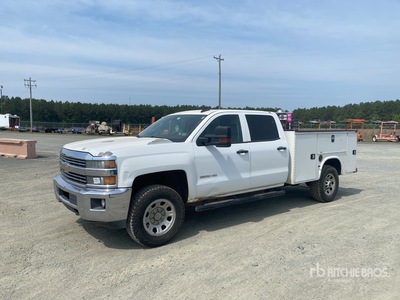 2016 Chevrolet Silverado 3500HD 4x4 Camión Utilitario
