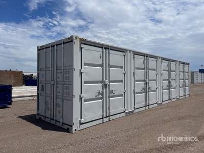 2026 40 ft High Cube Multi-Door Storage Container