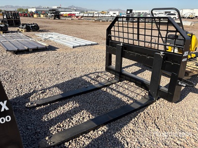 JBX 4000 48 in Skid Steer Forks (Unused)