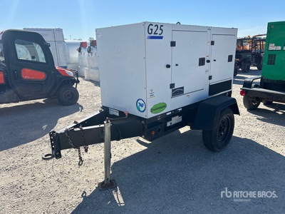 2019 Doosan G25WDO-T4F 21 kW Mobile Generator set