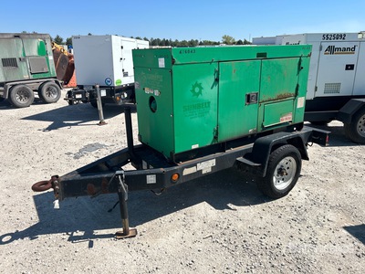 2012 Multiquip DCA-25SSIU3CSG 20 kW Mobile Generador