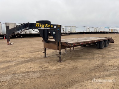 2008 Big Tex 29 ft T/A Equipment Trailer