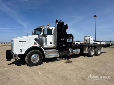 2007 Copma 280A Knuckle Boom on 2008 Kenworth T-800 mobiele kraan
