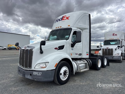 2017 Peterbilt 579 6x4 Cabeza Tractora Cabina Corta
