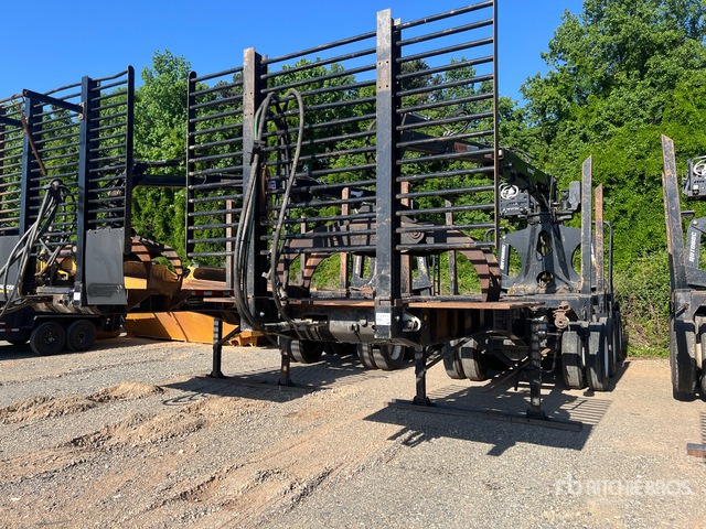 2019 Pitts Trailers Tri/A 33 ft Tri/A w/Grapple Log Trailer