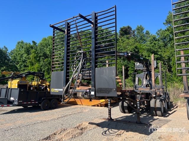 2018 Pitts Trailers Tri/A 33 ft Tri/A w/Grapple Log Trailer