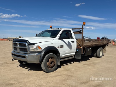 2014 Ram 5500 4x4 Flatbed Truck