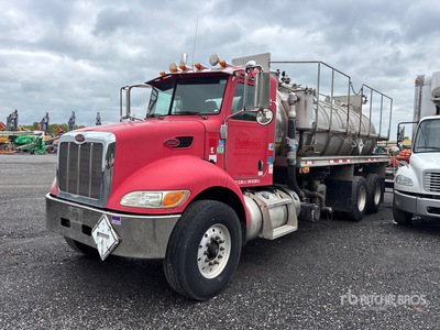 2013 Peterbilt 348 6x4 Vacuum Tanker Truck (Inoperable)