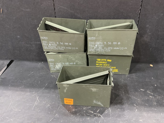 (140) Ammo Cans