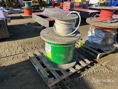 ELE-WIR-10000 WIRE THHN/THWN 2/0 IC 18 STR AL 90C 600V GREEN PVC JACKET معدات توزيع كهربائي