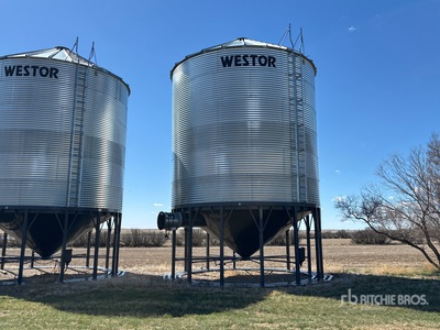 Westor 2406 +/- 10000 bu 6 Ring Hopper Graan bak
