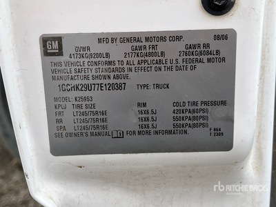 2007 Chevrolet Silverado 2500HD 4x4 Extended Cab Pick Up