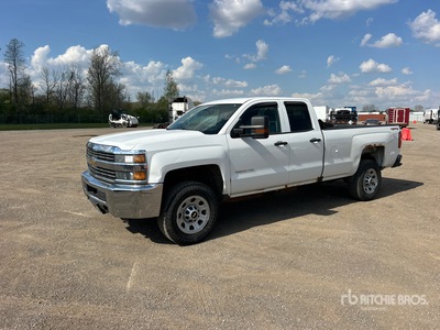 2016 Chevrolet Silverado 2500HD 4x4 Extended Cab Pickup