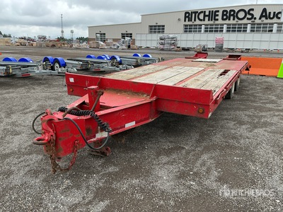 2002 Talbert AC20 20 ft T/A Equipment Trailer