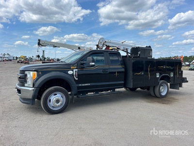 2017 Ford F550XL XL 4x4 Extended Cab Camion de service