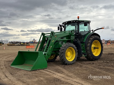 2013 John Deere 6190R 4WD Tractor