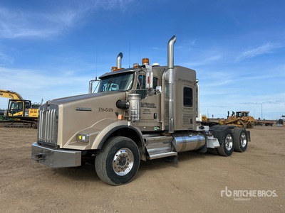 2012 Kenworth T800 6x4 T/A Sleeper Truck Tractor