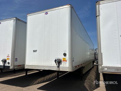 2016 Utility 53 ft x 102 in T/A Van Trailer