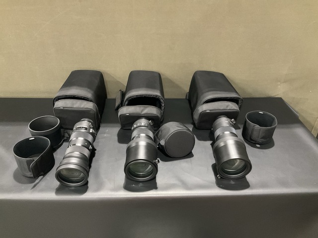 (3) Sigma Camera Lenses
