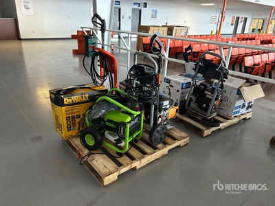 Quantity of (2) Pallets of Pressure Washers and Fans