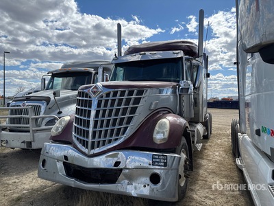 2015 International LoneStar LF517 6x4 T/A Sleeper Truck Tractor (Inoperable)