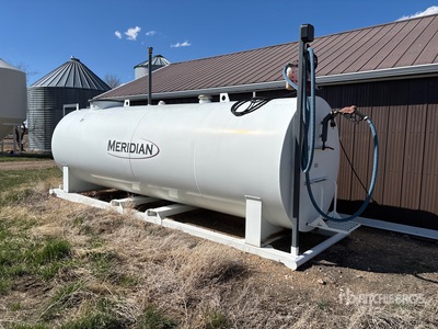 2015 Meridian 10668 L Skid Mounted Steel Diesel Fuel Tank