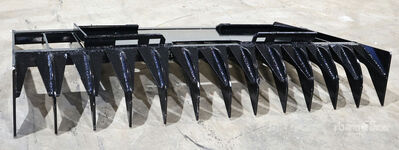 2025 Kit Containers QT-RR-70 70 in Skid Steer Root Rake (Unused)