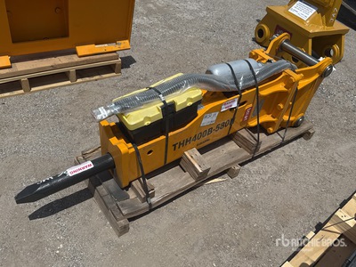 Teran THH400B-580N Backhoe Hydraulic Breaker - Fits Case 580N (Unused)