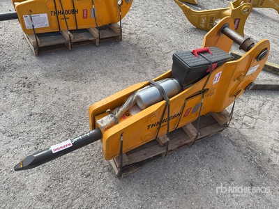 Teran THH400BH 18 in Backhoe Hydraulic Breaker - Fits Cat 416/428/444 (Unused)