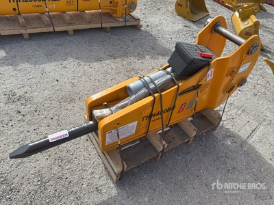 Teran THH400BH 18 in Backhoe Hydraulic Breaker - Fits Cat 416 (Unused)