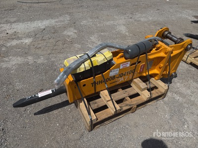 Teran THH400B-JD410G 16 in Backhoe Hydraulic Breaker - Fits John Deere JD310G/JD410G (Unused)