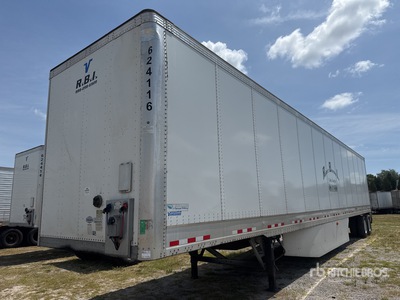 2023 Vanguard 53 ft x 102 in T/A Remorque fourgon