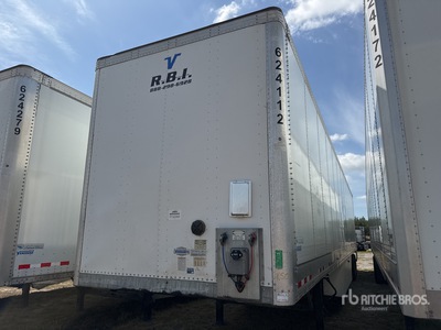 2023 Vanguard 53 ft x 102 in T/A Remorque fourgon