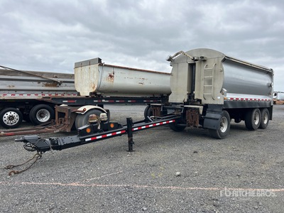 2010 Columbia Tri/A Turntable Mini-remorque à benne