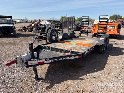 2020 Snake River FB6X14-9.9K 14 ft T/A Equipment Trailer